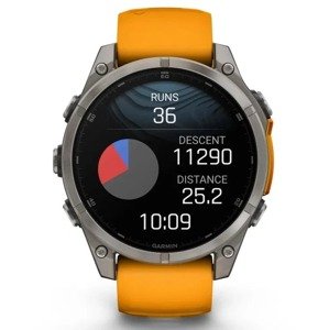 Sportovní hodinky Garmin Fénix 8, oranžovo/grafitové