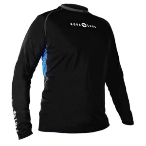 Aqualung pánské tričko RASHGUARD LOOSE FIT, černá Velikost: L 1002860