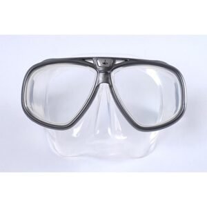 Aqualung - Technisub Technisub potápěčské brýle  Tyke MIDI silikon transparent - tmavě stříbrná 1020-0015darksilver