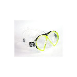 Aqualung maska FAVOLA neonová žlutá, transparent silikon 108040