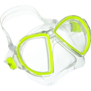Aqualung Sport potápěčské brýle DUETTO LX žlutá, transparent silikon 112620