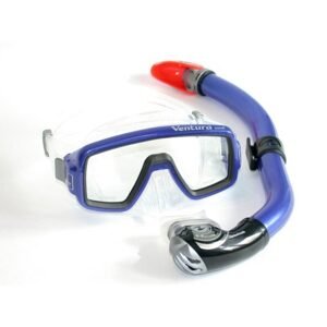 Aqualung - Technisub Technisub šnorchlovací a potápěčský set VENTURA MIDI  + HELIOX P.V. MIDI - modrá metalíza 118420blue