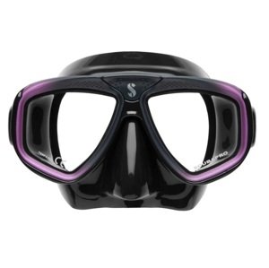 Scubapro potápěčské brýle  ZOOM EVO silikon černý - černá/fialová 24157009