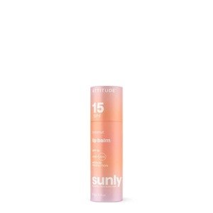 100% minerální ochranný balzám na rty ATTITUDE (SPF 15) s vůní kokosu 8,5 g