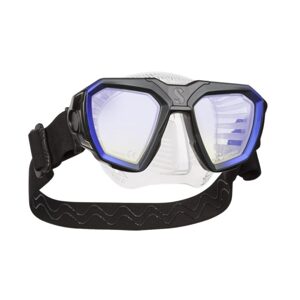 Scubapro potápěčské brýle  D-MASK silikon transparent - modrá Velikost: Small 24251200