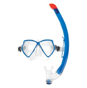 Scubapro set potápěčské brýle  a šnorchl PANTAI COMBO - modrá 24302200