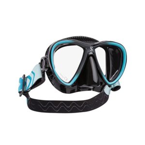 Scubapro potápěčské brýle  SYNERGY TWIN TRUFIT w/COMFORT STRAP - černá/tyrkysová 24813230