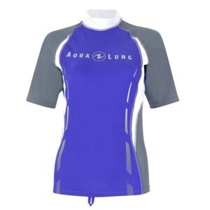 Aqualung dámské tričko RASHGUARD fialová/šedá Velikost: Small 660500
