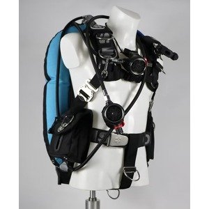 Kompletní křídlo OMS Performance Mono mit Comfort III, nerez, 32lbs, černá
