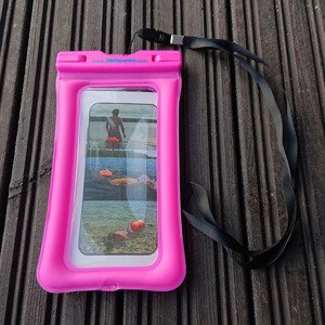 360swim Plovací vodotěsný kryt na mobil 360swim, růžová