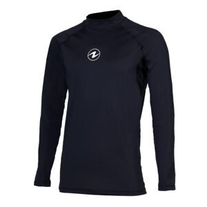 Aqualung pánské tričko RASHGUARD SLIM FIT, černá Velikost: M CL2710101M