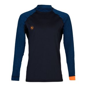 Aqualung pánské tričko RASHGUARD SLIM FIT, černá/námořní modrá Velikost: L CL2710145L