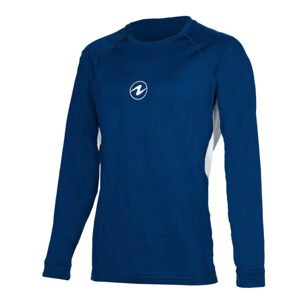 Aqualung pánské tričko RASHGUARD LOOSE FIT, námořní modrá/bílá Velikost: L CL2730409L
