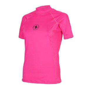 Aqualung dámské tričko RASHGUARD SLIM FIT, růžová Velikost: XL CL2740202XL