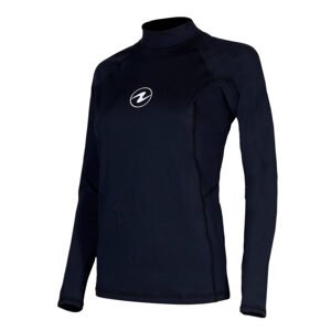Aqualung dámské tričko RASHGUARD SLIM FIT, černá Velikost: M CL2750101M