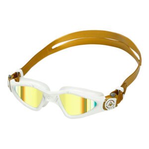 Aqua Sphere KAYENNE SMALL zlatý titanově zrcadlový zorník, bílá/zlatá EP1250975LMG