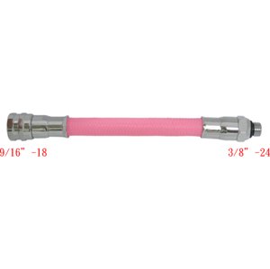 JTLine LP Hadice k automatice, opletená 91cm/36", růžová JTL-2026