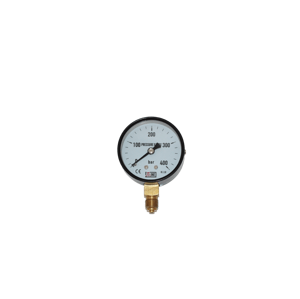 JTLine manometr 63mm, 400 bar, černý plech, kryt, odchylka 1.6% JTL-6087