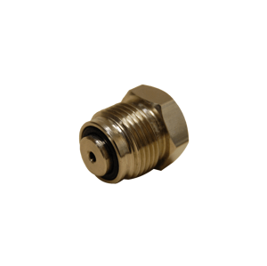 JTLine zátka DIN 300 bar, odpouštěcí - chrom JTL-6108