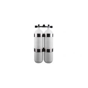 Vítkovice Cylinders Kompletní dvojče 2x12L/230 bar konvexní dno, bílé