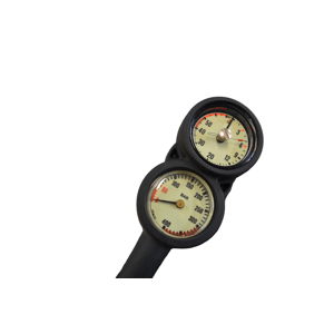 JTLine Konzole Manometr 50 mm s hloubkoměrem, Super Vision