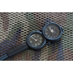 JTLine Military Konzole Manometr 50 mm s hloubkoměrem