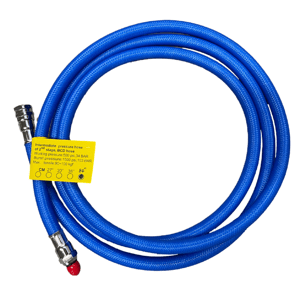 JTLine LP Hadice k automatice, opletená 210 cm, modrá JTL-8113