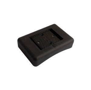 Zátěž pogumovaná JTLine 1 Kg, černá JTL-8139