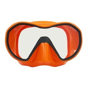 Apeks maska VX1 Pure Clear, oranžová/tmavě šedá MS3940812LR