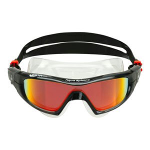 Aqua Sphere plavecké brýle VISTA PRO ORANGE TITANIUM oranžový titanově zrcadlový zorník - tmavě šedá/oranžová MS5041201LMO