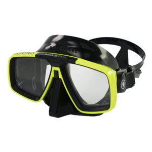 Aqualung potápěčské brýle  LOOK silikon černý, žlutá MS5440107LC
