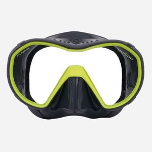 Aqualung potápěčské brýle  PLAZMA, CLEAR LENS - asphalt/žlutá MS5470710LC