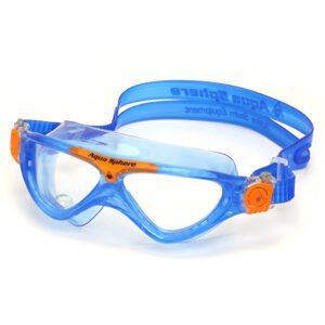 Aqua Sphere VISTA JUNIOR čirý zorník, světle modrá/oranžová MS5634008LC