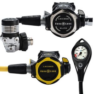 Aqualung automatika LEGEND 3 ELITE DIN + OCTOPUS LEGEND 3 + MANOMETR AL50 + REGULATOR BAG EXPLORER RC124113