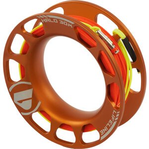 Apeks Cívka HALO | 30 m | oranžová, kit (cívka, šňůra, dvojkarabina) RE126018