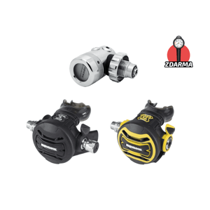 Apeks XTX50/DS4 DIN 300 bar + XTX40 OCTO - akce RG912083