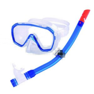 Aqualung Aquatics Junior potápěčský set brýle  a šnorchl COMBO DOLPHINO BLUE SC229111