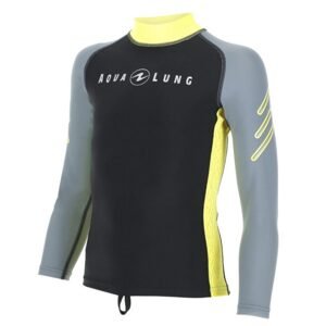 Aqualung tričko RASHGUARD JUNIOR LIME/GREY Velikost: 14 roků / 170-176 cm SU466100714Y