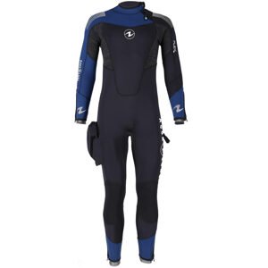 Aqualung neoprenový oblek DYNAFLEX OVERAL MEN 5,5mm černo-modrá Velikost: XXXL SU75701043XL