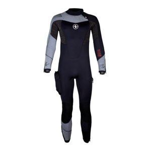 Aqualung neoprenový oblek DYNAFLEX OVERAL MEN 5,5mm černo-šedá Velikost: L SU7570106L