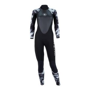 Aqualung neoprenový oblek HYDROFLEX FULL SUIT BLACK/WHITE 3mm dámský Velikost: XL SU7780109XL