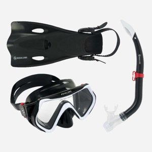 Aqualung Sport dětský šnorchlovací set HERO SN BLACK/WHITE Velikost: L/XL(32-36) SV1160101LXL