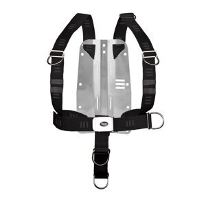 TecLine postroj DIR, měkký popruh "E" včetně 3mm MIDI nerez backplate T15012-04