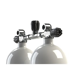 Apeks Manifold s izolátorem | 171 mm, včetně ventilů M25 | 232 bar TK123112