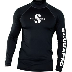 Lycrové Triko Scubapro Rash Guard černé Upf50 Dlouhý Rukáv Panské Velikost: M