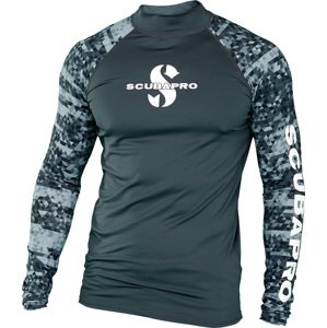 Lycrové Triko Scubapro Rash Guard Graphite Upf50 Dlouhý Rukáv Panské Velikost: Xl