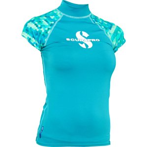 Lycrové Triko Scubapro Rash Guard Caribbean Upf50 Krátký Rukáv Dámské Velikost: L