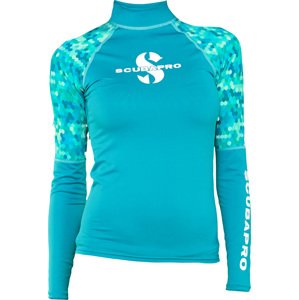 Lycrové Triko Scubapro Rash Guard Caribbean Upf50 Dlouhý Rukáv Dámské Velikost: S