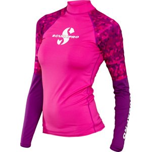 Lycrové Triko Scubapro Rash Guard Flamingo Upf50 Dlouhý Rukáv Dámské Velikost: S