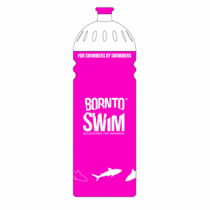 Born To Swim Sportovní Láhev Barva: černá, Velikost: 0,7 L